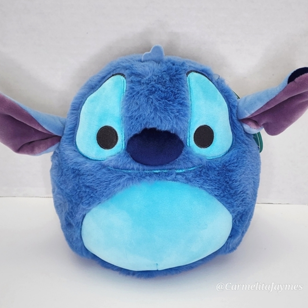 STITCH 💙 8" Blue Stitch FuzzAMallow Disney's Lilo & Stitch Squishmallow NWT